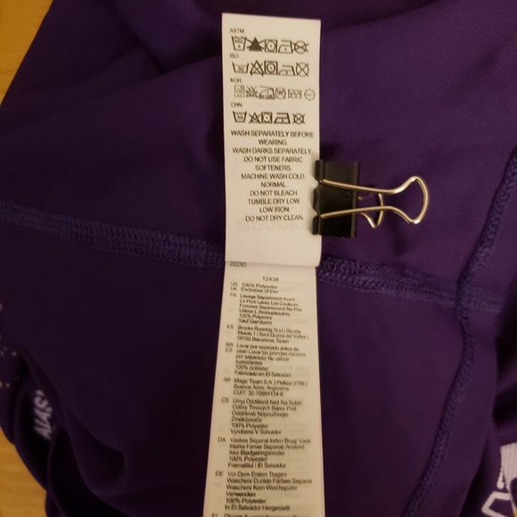 Brooks Run Happy Washington Huskies Dawg Dash T Shirt - Picture 9 of 9